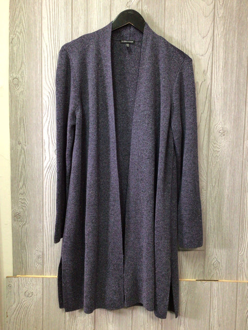 Eileen Fisher Metallic Cardigan Size Medium
