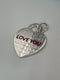 Tiffany & Co. Sterling I Love You Heart Pendant Red lettering box
