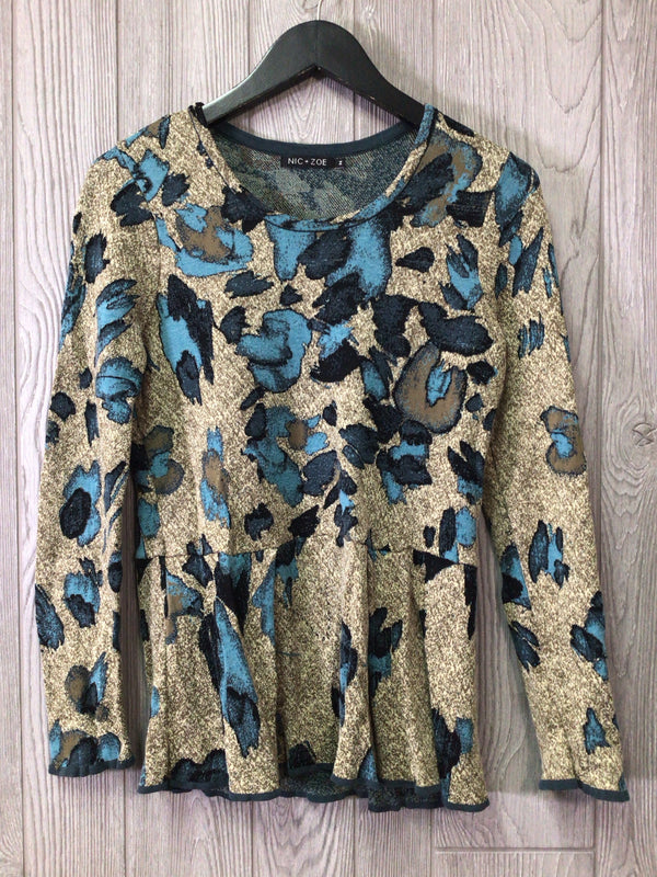 Nic + Zoe Knit Top Size Medium