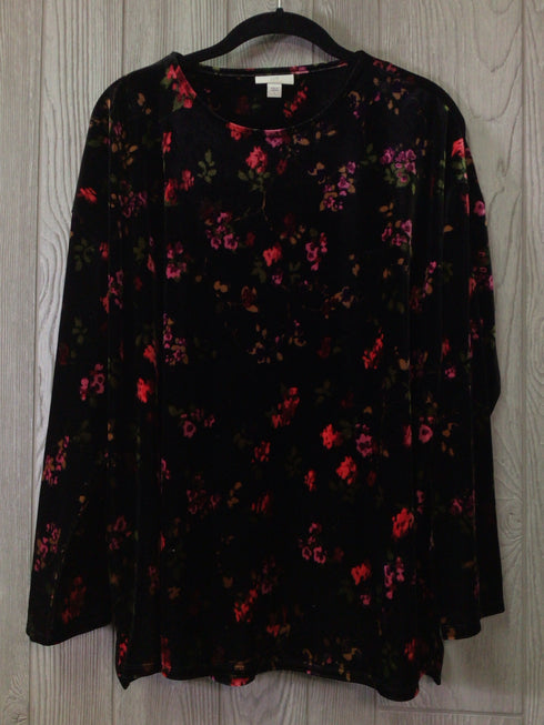 J Jill Top Velvet Size Large