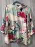 Citron Blouse Rooster Size 1X