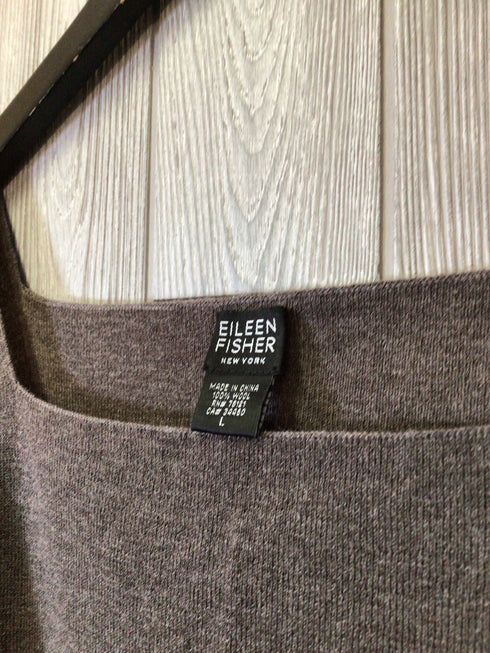 Eileen Fisher Wool Knit Sweater Size Large New
