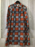 Marimekko Vintage 1974 ShirtDress Size 12