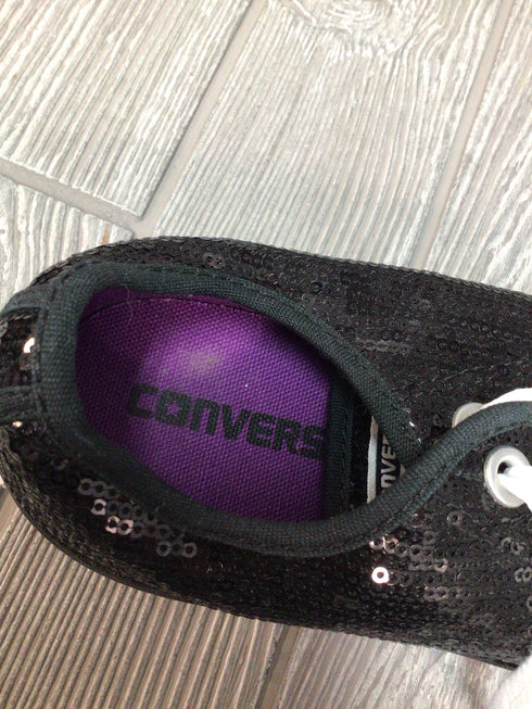 Converse Sequined Chuck Taylor Sneakers Size 8