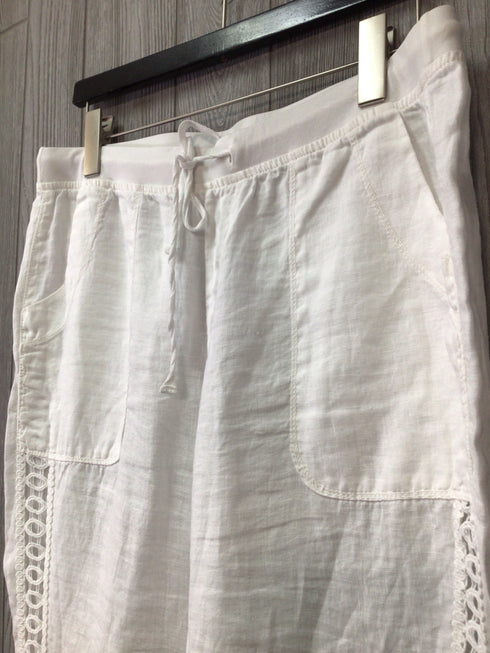 XCVI Linen jogger Pants Size Small