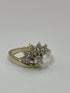 14k Gold Diamond Vintage Ring