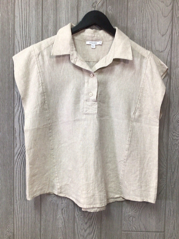 Chico's Linen Top Size 6