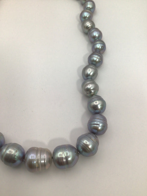 Honora Gray Baroque Pearl Necklace 16"