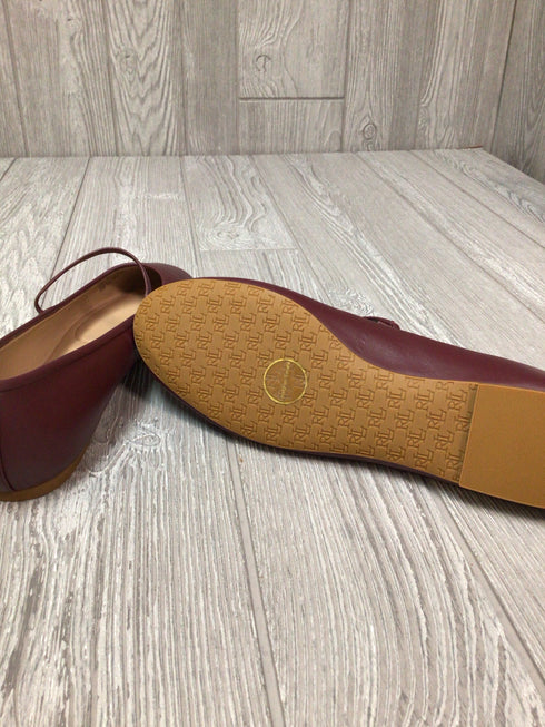 Lauren Leather Flats Size 10 New