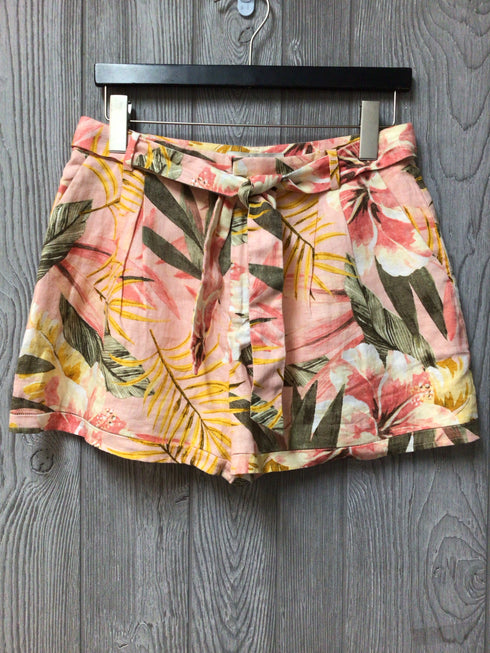 Joie Linen Shorts with Belt Size 4