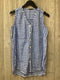 J. McLaughlin Linen Top Size Small