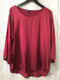 Eileen Fisher Satin Top Size Medium