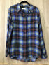 Equipment Silk Shirt Size Large
