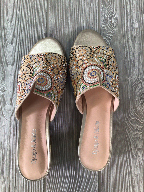 Django & Juliette Tammy Mules Size 39 New