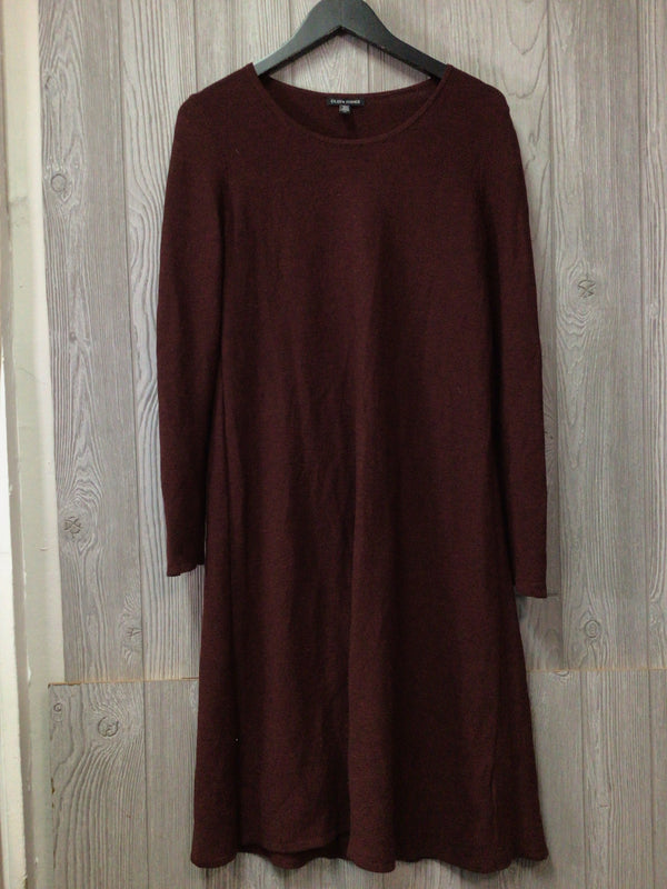 Eileen Fisher Merino Knit Dress Size Small