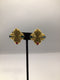 Fendi Gripoix Vintage Earrings clip-on