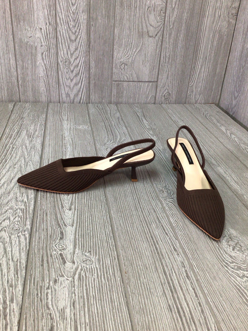 French Connection Knit Slingbacks Size 9