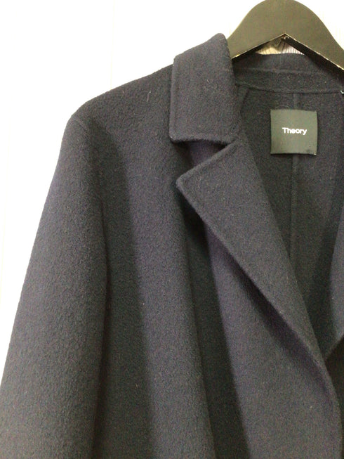 Theory wool/cashmere Felt Coat Size Medium