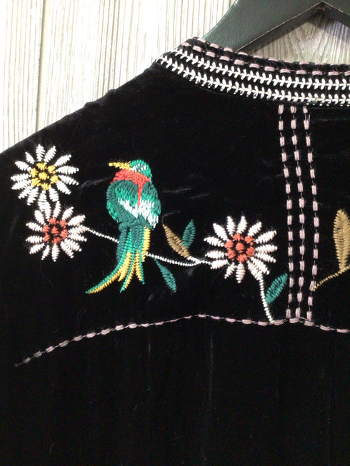 Johnny Was Velvet Size X-Large Dress