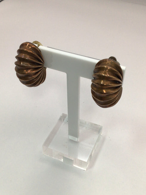 Brass Vintage Earrings