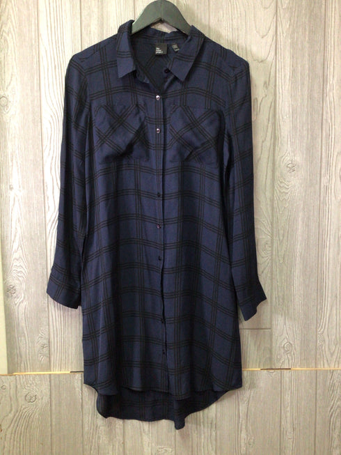 Eileen Fisher Dress Silk Shirtdress Fisher Project Size X-Small