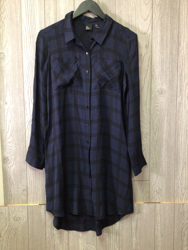 Eileen Fisher Dress Silk Shirtdress Fisher Project Size X-Small