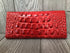 Brahmin Veronica Carnation Melbourne Leather Flap clutch Wallet pre-owned