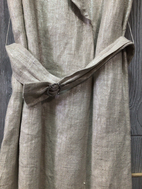 Sara Campbell Dress linen Size 8