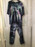 Raquel Allegra Tie Dye Pants Set Size Medium