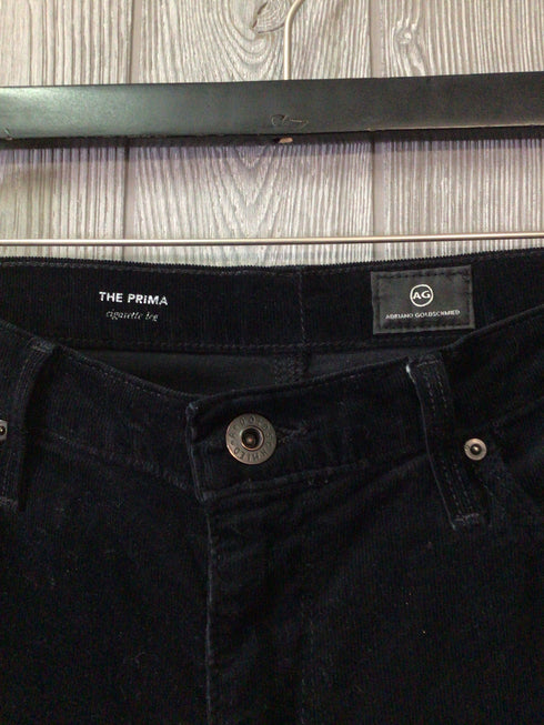 AG The Prima Cigarette Leg Corduroy Pants Size 6