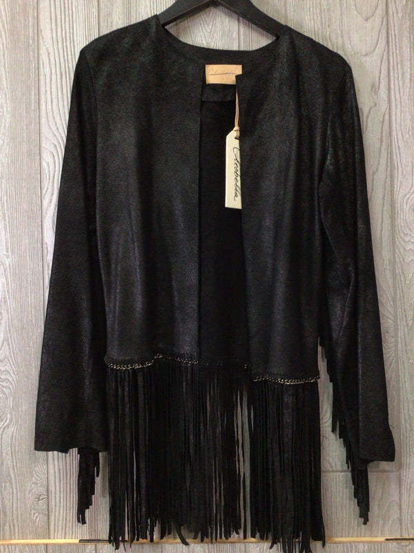 Cleobella Fringe Jacket Size Medium New