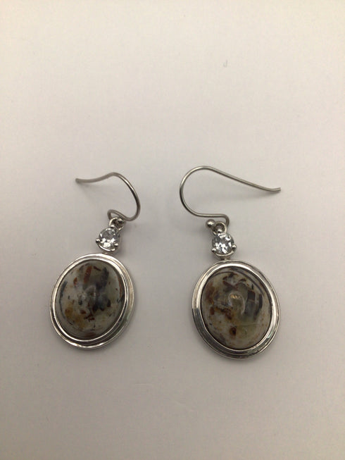 Rutilated Quartz Earrings