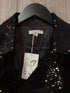 Ciello Moto Jacket Size Large Sequined New