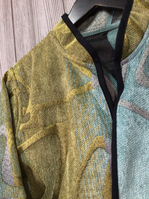 Trimdin Jacquard Blazer Size Large