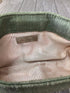 Lauren Merkin Green clutch Silk Evening Bag