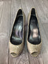 Stuart Weitzman Logo Plainfield Cloud Crystal Snake Pumps Size 7.5
