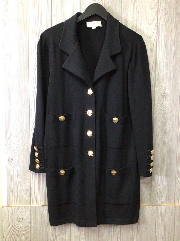 St. John Knit Blazer knee-length Topper Size 8