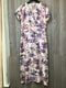 J Jill Dress Printed Linen Midi Size Medium