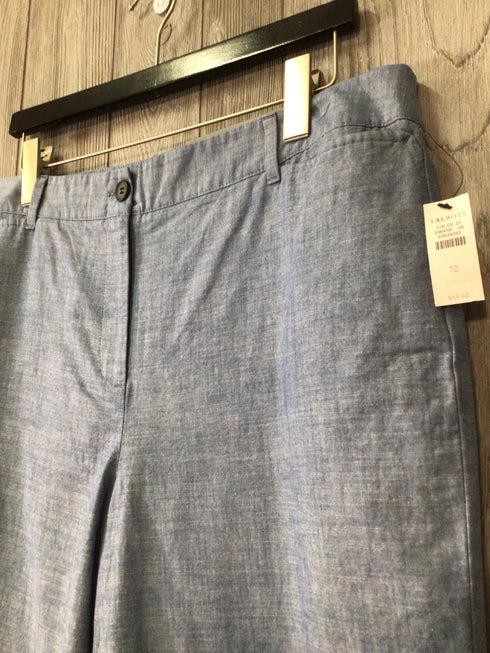 Talbots Perfect Crop Pants Size 12 New