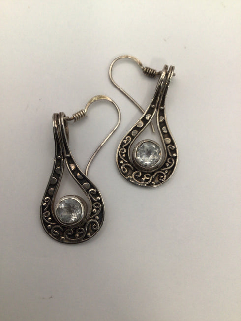 Sterling Teardrop Earrings