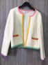 English Factory Cardigan Size Medium Knit