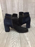 Aquatalia Boots ankle suede heel Size 8 pre-owned
