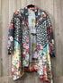 Johnny Was Reversible silk Kimono Size Large