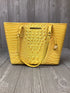 Brahmin Medium Asher Buttercup Melbourne Leather Tote New Pre-owned