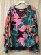 Trina Turk Blouse Size X-Large