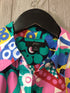 J Crew x Ratti Kaleidoscope Button up shirt Size 6