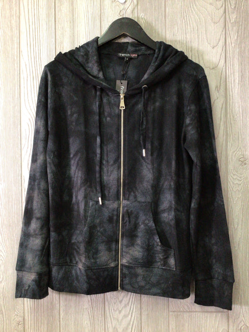 French Kyss Sweatshirt w Hood Size Small New