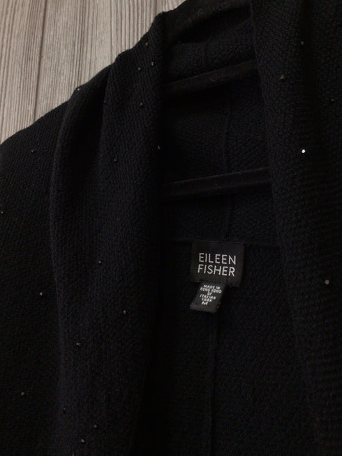 Eileen Fisher Cardigan Beaded Size Medium