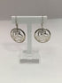 Triskele Silver Drop Earrings