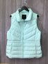 Talbots Puffer Vest faux-fur Size Large